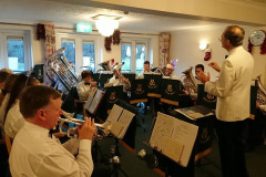 The Small Band performs a Carol Concert at Woodside Hall Nursing Home, Hailsham,  Dec 2019